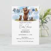 Invitation Moments tout spéciaux L'amour d'une mère  (Debout devant)