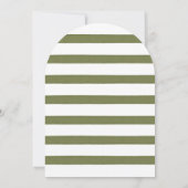 Invitation Momma Ours & Miel Doux Abeille Bébé Fille Douche (Dos)