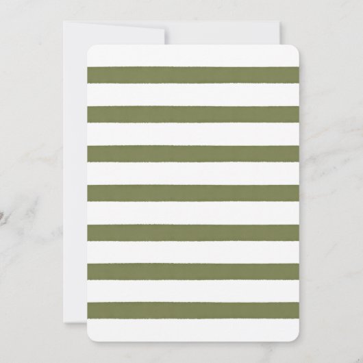 Invitation Momma Ours & Miel Doux Abeille Bébé Garçon Douche (Dos)