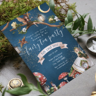 Invitation Mommy & Me Fairy Tea Party