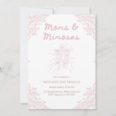 Invitation Moms and Mimosas Mother’s Day Brunch (Devant)