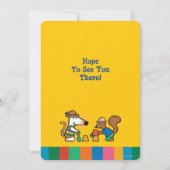 Invitation Mon ami Maisy Anniversaire (Dos)