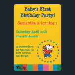 Invitation Mon ami Maisy Anniversaire<br><div class="desc">Maisy est le meilleur ami de tous ! L'adorable souris de Lucy Cousins avec sa chemise rouge vif et son pantalon bleu séduira les enfants de tous âges et de tous les centres d'intérêt. Ce design mignon et amusant vous fera sourire.</div>