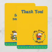 Invitation Mon anniversaire de Maisy d'ami (Devant / Derrière)