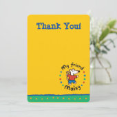 Invitation Mon anniversaire de Maisy d'ami (Debout devant)