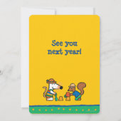 Invitation Mon anniversaire de Maisy d'ami (Dos)