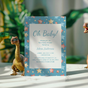 Invitation Mon bébé ! Baby shower Starry Sky - Baby shower ga