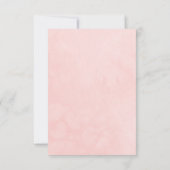 Invitation Mon Billet VIP pour la Présentation de 3 Ans Blush (Dos)
