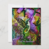 Invitation Mon Petit Colibri (Devant)