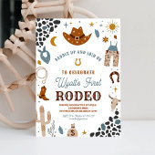 Invitation Mon premier Rodeo Cowboy Anniversaire Ranch Southw