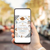 Invitation Mon premier Rodeo Joint Cowboy Southwestern Annive