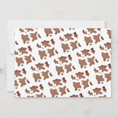 Invitation Mon premier rodéo photo Cowboy 1er anniversaire (Dos)