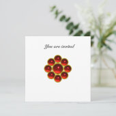 Invitation MON ruby  blanc (Debout devant)