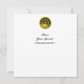 Invitation MON topaz agate blanc (Dos)