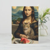 Invitation Mona Melon Folie estivale (Debout devant)