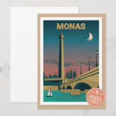 Invitation Monas paysager (Devant / Derrière)