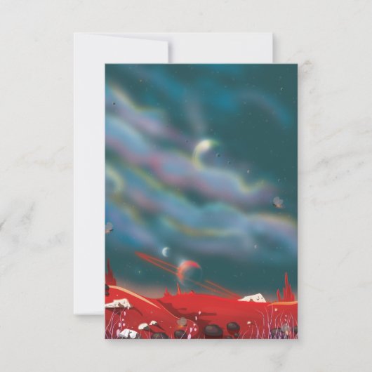 Invitation monde Alien (Devant)