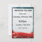 Invitation monde Alien (Dos)