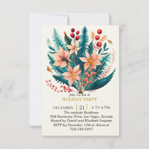 Invitation Monde Féerique d'Hiver à Personnaliser : Votre Inv