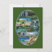 Invitation Monde Océans & Rivières, Lacs & Activités sportive (Dos)