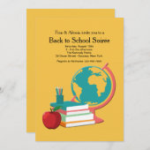 Invitation mondiale et livres (Devant / Derrière)