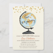 Invitation Mondiale Voyage Bridal Shower (Devant)