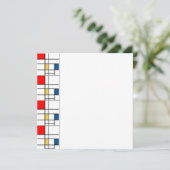 Invitation Mondrian (Debout devant)