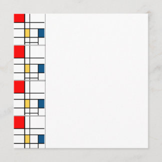 Invitation Mondrian