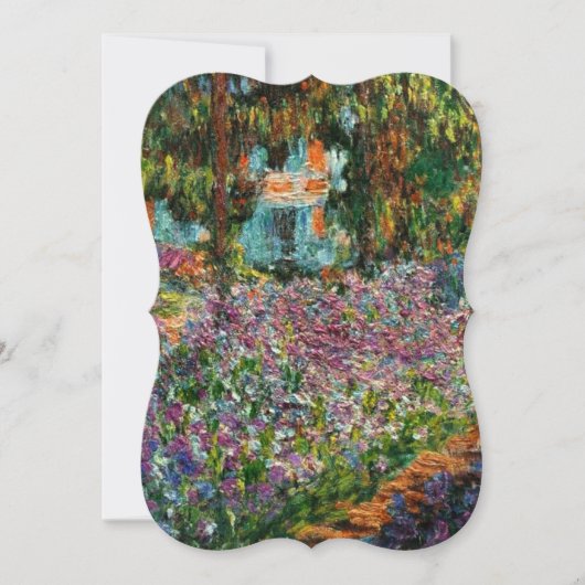Invitation Monet Le jardin de l'artiste à Giverny (Devant)