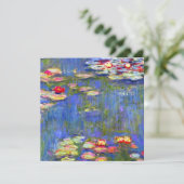 Invitation Monet Water Lilies  (Debout devant)