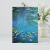 Invitation Monet Water Lilies 1906 (Debout devant)