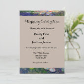 Invitation Monet Water Lilies Chef-d'oeuvre Peinture (Debout devant)