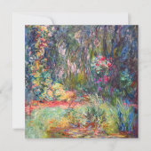 Invitation Monet Water Lily Pond (Devant)