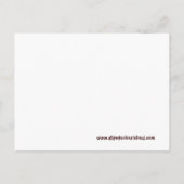 Invitation Monkey Business Green et point Brown (Dos)