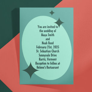 Invitation Monnaie atomique des années 1950