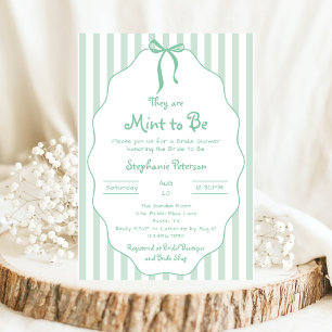 Invitation Monnaie de béquille dessinée à la main pour être F