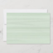 Invitation Monnaie mariage de couronne de fleurs d'ivoire (Dos)