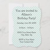 Invitation Monnaie Panda Cute/Rose (Dos)