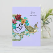 INVITATION MONOGRAM BABY SHOWER 3 (Debout devant)