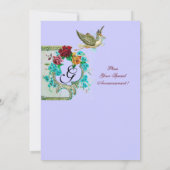 INVITATION MONOGRAM BABY SHOWER 3 (Dos)