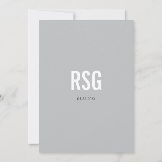 Invitation Monogram Black Tallit Bar Mitzvah (Dos)