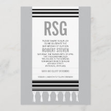 Monogram Black Tallit Bar Mitzvah