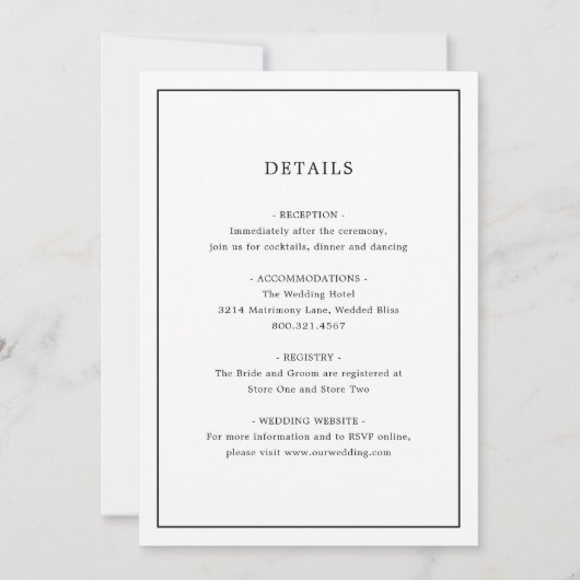 Invitation Monogram Faux Vellum Photo All In One Wedding (Dos)