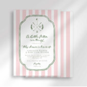 Invitation Monogram Little Putter on Way Golf Baby Shower