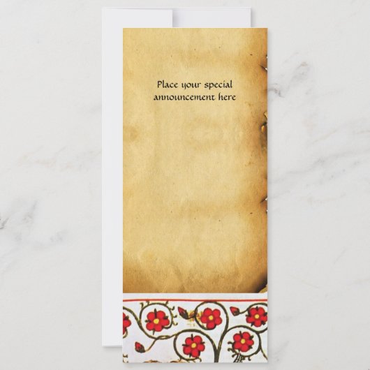 INVITATION MONOGRAMME AMOUR ÉTERNEL (Dos)