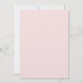 Invitation Monogramme Antique Rose Paris (Dos)