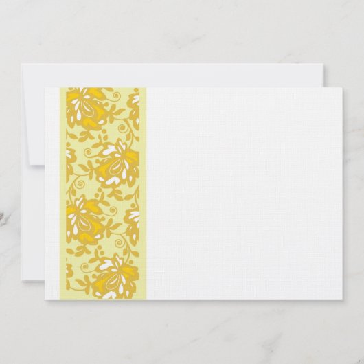 Invitation Monogramme Couples Shower (Dos)