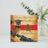 INVITATION MONOGRAMME DE GRADUM DU PARCHEMENT DE LA BOULE BRO (Debout devant)