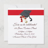 INVITATION MONOGRAMME DE SCEAU DE CIRE DE PARCHEMENT DE DIPLÔ (Dos)