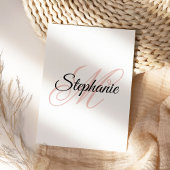 Invitation Monogramme élégant de script pour 50e anniversaire